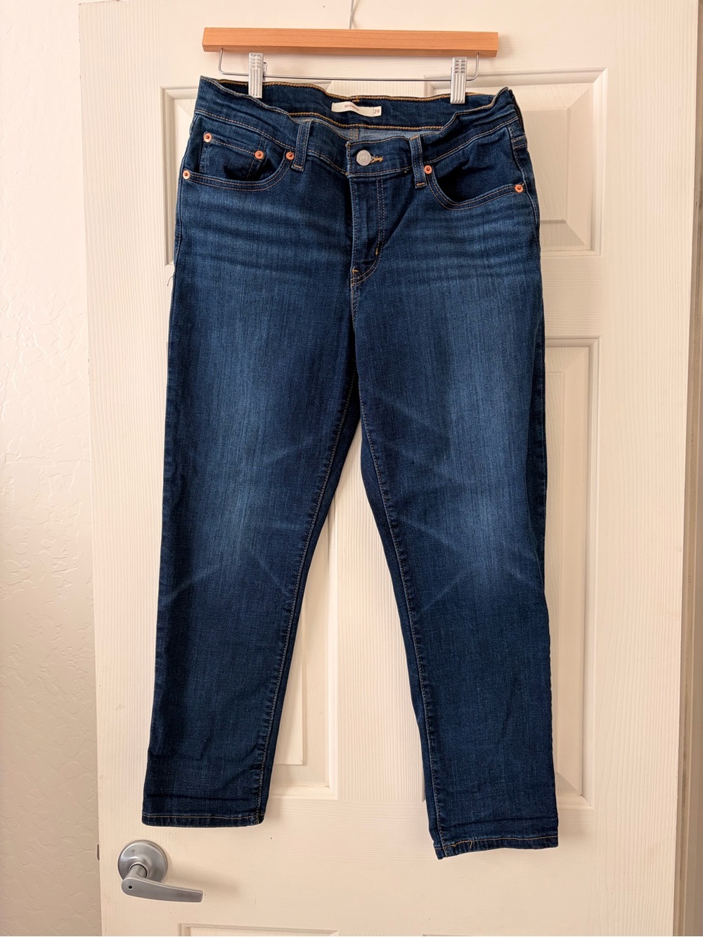 Levi's Dark Blue Boyfriend Jeans
